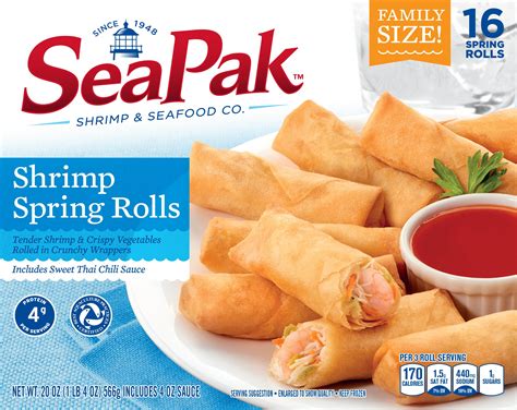 SeaPak Shrimp Spring Rolls logo