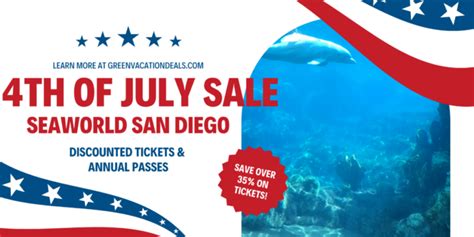 SeaWorld San Diego 4th of July Sale TV Spot, 'Save Up to 30 Off'
