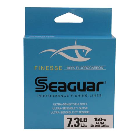 Seaguar Finesse Fluorocarbon - Ultra-Sensitive & Soft