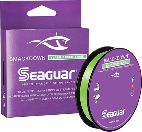 Seaguar Smackdown HI-VIZ Flash Green Braid logo