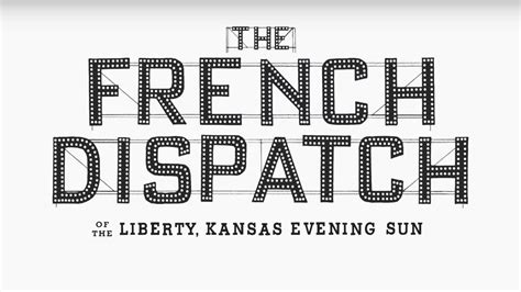 Searchlight Pictures The French Dispatch logo