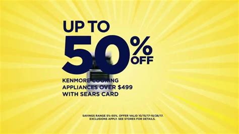 Sears Cashback Bonanza TV Spot, 'Kenmore Appliances'