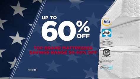 Sears July Fourth Mattress Spectacular TV Spot, 'Alarms'