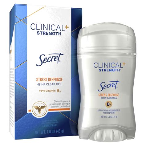 Secret Clinical Strength Clear Gel commercials