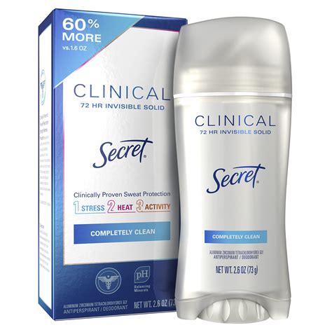 Secret Clinical Strength Completely Clean logo
