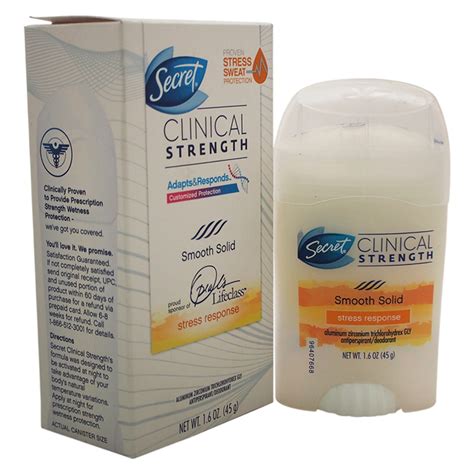 Secret Clinical Strength Smooth Solid