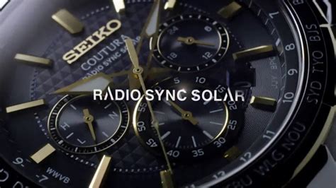 Seiko Coutura Radio Sync Solar TV Spot, 'Timekeeping' Feat. Jimmie Johnson