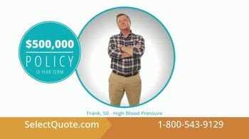 SelectQuote TV commercial - Frank Did the Smart Thing