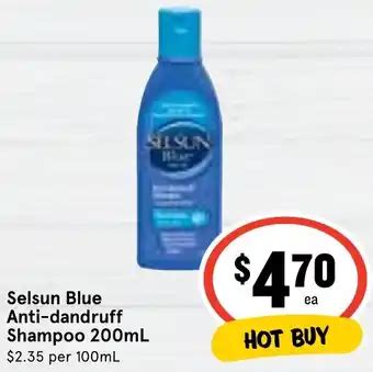 Selsun Blue Dandruff Shampoo