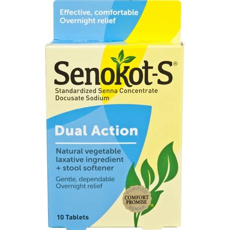 Senokot Senokot-S Dual Action logo
