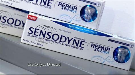 Sensodyne Repair & Protect TV commercial - Reparación profunda