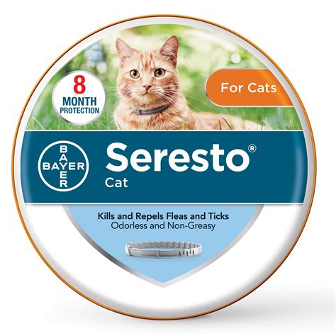 Seresto 8-Month Flea & Tick Prevention Collar for Cats & Kittens logo