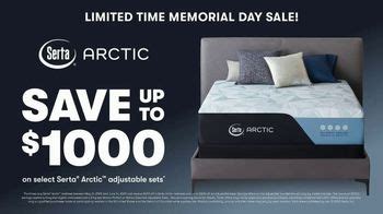 Serta Memorial Day Sale TV commercial - Cooling Power: Arctic