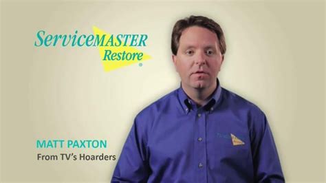 ServiceMaster Restore TV Spot, 'Disrupt' Featuring Matt Paxton