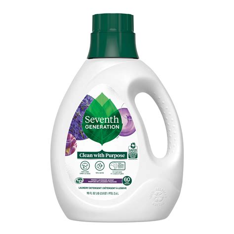 Seventh Generation Laundry Natural Laundry Detergent: Lavender & Blue Eucalyptus logo