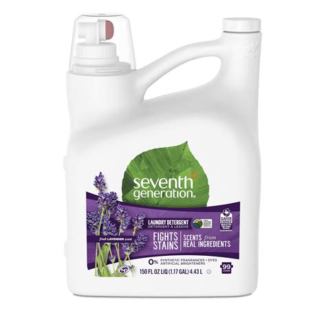 Seventh Generation Laundry Powered by Plants Fresh Lavender Scent Detergent
