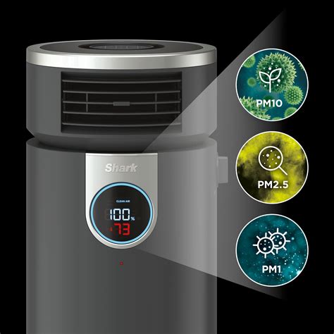Shark 3-in-1 Air Purifier, Heater & Fan with NanoSeal HEPA logo