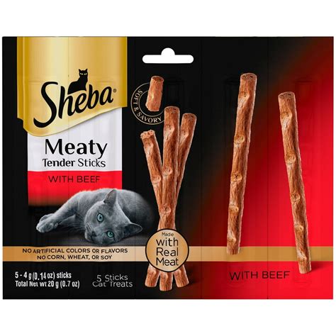 Sheba Meaty Tender Sticks logo