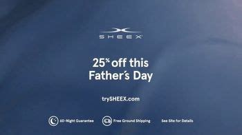 Sheex TV Spot, 'Father's Day: 25 Off'