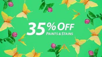 Sherwin-Williams March Spring Sale TV Spot, 'Paints and Stains: 35 Off'