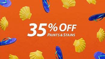 Sherwin-Williams Summer Fun Sale TV Spot, '35 Off Paints & Stains'