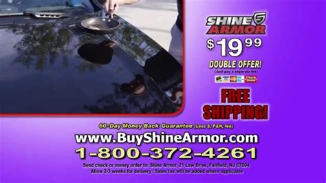 Shine Armor TV Spot, 'Nothing Sticks'