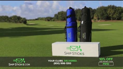 Ship Sticks TV Spot, 'Send Your Golf Clubs Ahead'