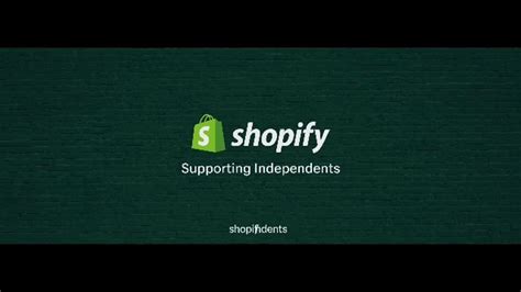 Shopify TV Spot, 'Supporting Independents' created for Shopify