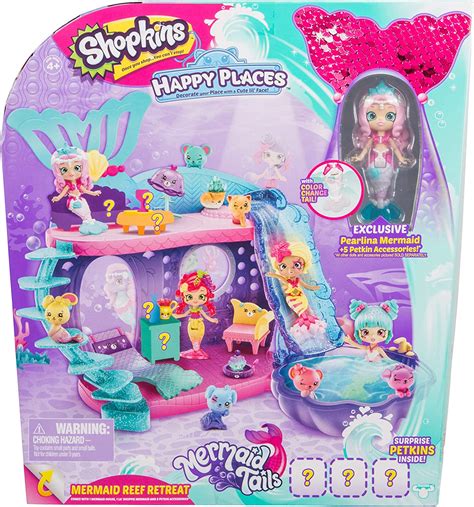 Shopkins Happy Places Mermaid Tails Happy Seahorse Pack logo