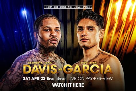 Showtime Pay-Per-View: Gervonta Davis vs. Ryan Garcia