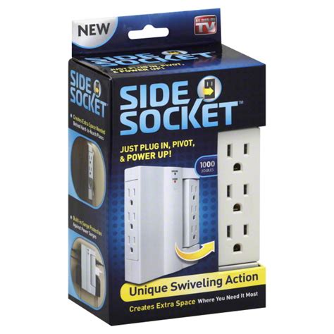 Side Socket Pivoting Outlets