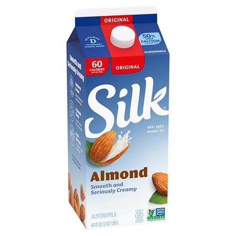 Silk Almond Milk logo