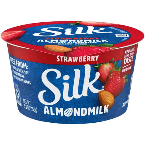 Silk Strawberry Dairy-Free Yogurt Alternative logo