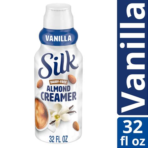 Silk Vanilla Almond Creamer logo