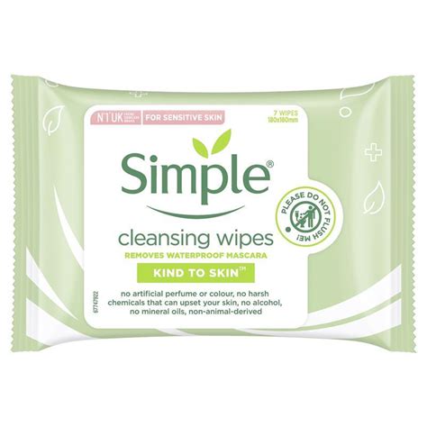 Simple Cleansing Facial Wipes commercials