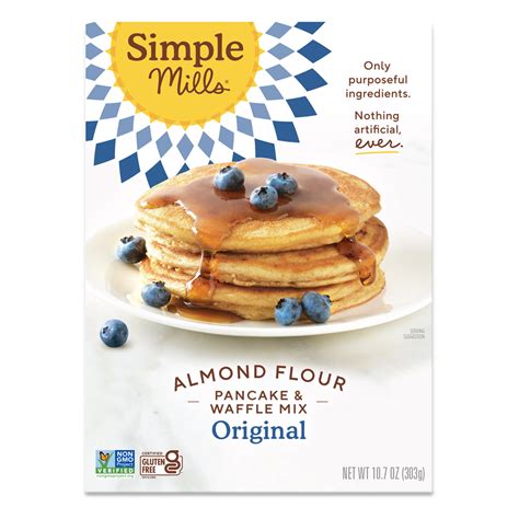 Simple Mills Pancake & Waffle Almond Flour Mix logo