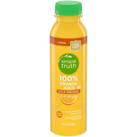 Simple Truth 100 Percent Cold-Pressed Orange Juice