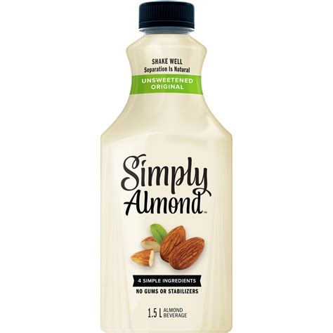 Simply Beverages Simply Almond Original Unsweetened