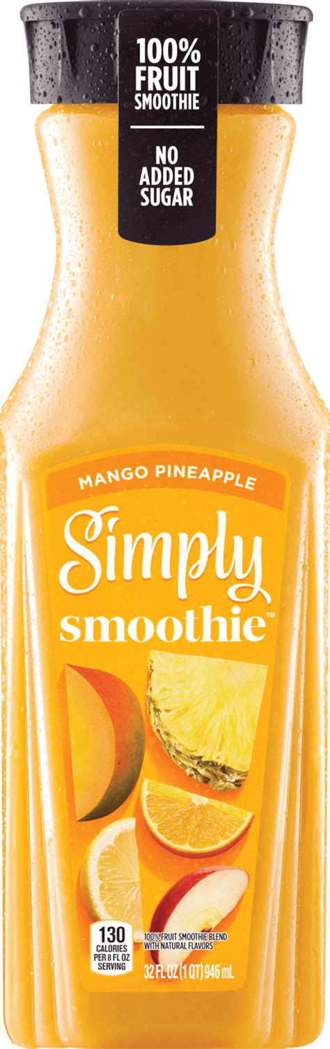 Simply Beverages Simply Smoothie Mango Pineapple logo