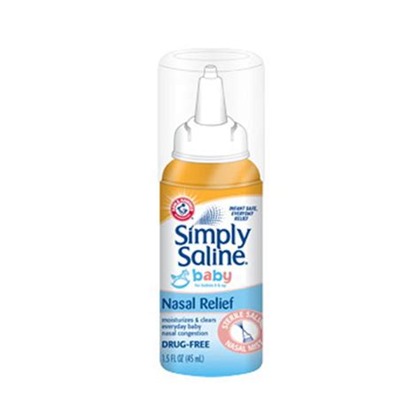 Simply Saline Nasal Relief Baby logo