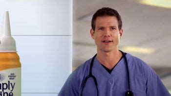 Simply Saline TV Spot, 'Year Round Congestion' Featuring Dr. Travis Stork created for Simply Saline