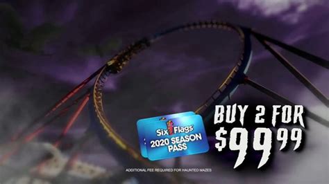 Six Flags Fright Fest TV commercial - The Fear Is Calling: $39.99