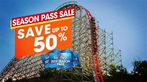 Six Flags Spring Break Season Pass Sale TV Spot, 'Passes Starting at $7.99 a Month'