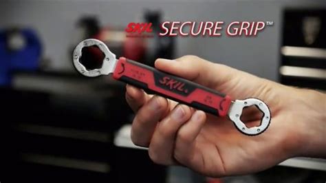 Skil Secure Grip Wrench TV commercial - Self Gripping