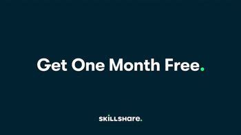Skillshare TV Spot, 'One Whole Month' created for Skillshare