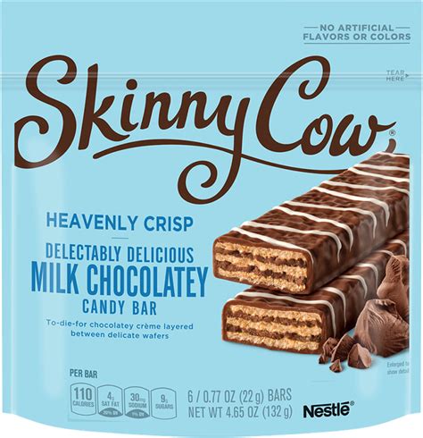 Skinny Cow Heavenly Crisp Milk Chocolate logo