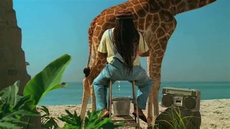 Skittles TV commercial - Milking a Giraffe