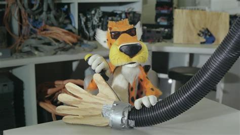 Slapping Cheetos Robot TV Spot featuring Adam Leadbeater