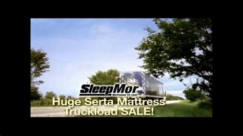 SleepMor Huge Serta Mattress Truckload Sale TV Spot