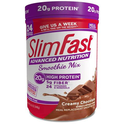 SlimFast Advanced Nutrition Smoothie: Creamy Chocolate commercials